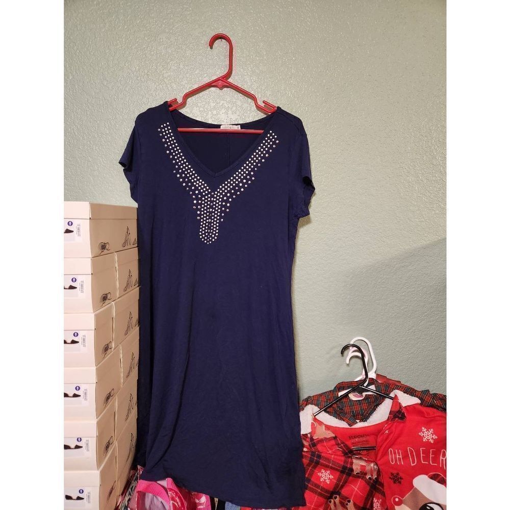 Womens medium blue dress by cosmo and co